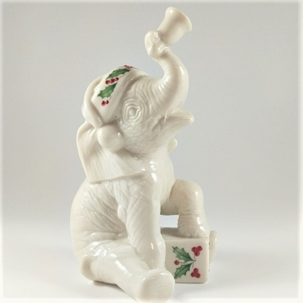 Lenox China Jewels Christmas Elephant